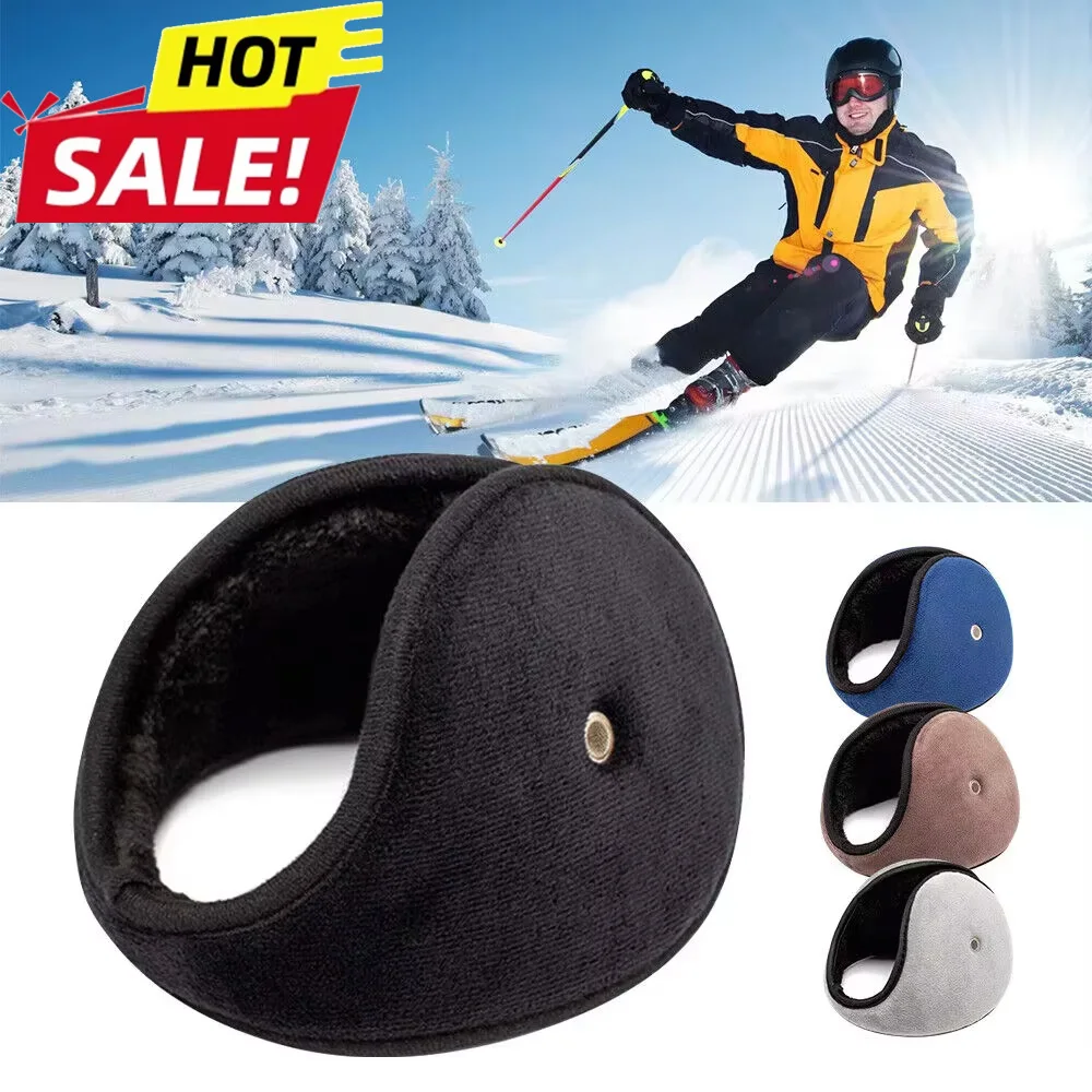 

Зимние теплые наушники-вкладыши однотонные, очень мягкие, ультратолстые, для улицы, плюшевые, зимние аксессуары Быстрая доставка 4-6 дня Прибытие