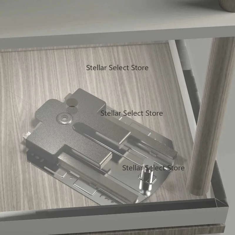 G400 Professional Grade Steel Cabinet Hardware 100kg Load Capacity Nickel Plated Soft Closing for Office Living Room Home Office