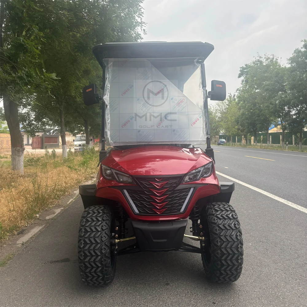 عربة جولف كهربائية عالية الطاقة عربة صيد كهربائية نادي لمشاهدة معالم المدينة أحدث عربة كهربائية للكبار ذات أربع عجلات بالجملة #1
