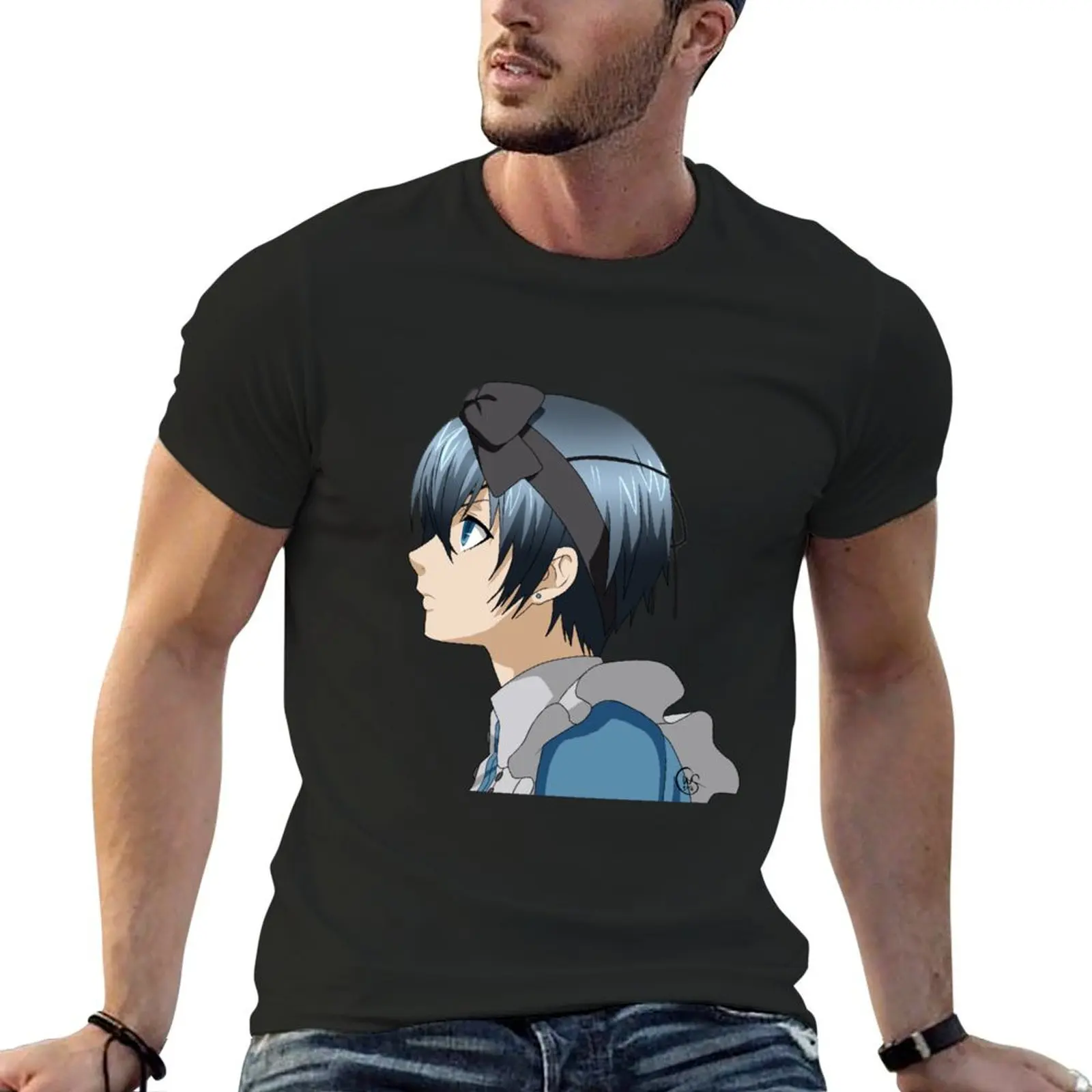 Ciel in Wonderland T-Shirt funnys new edition oversized anime figures mens graphic t-shirts