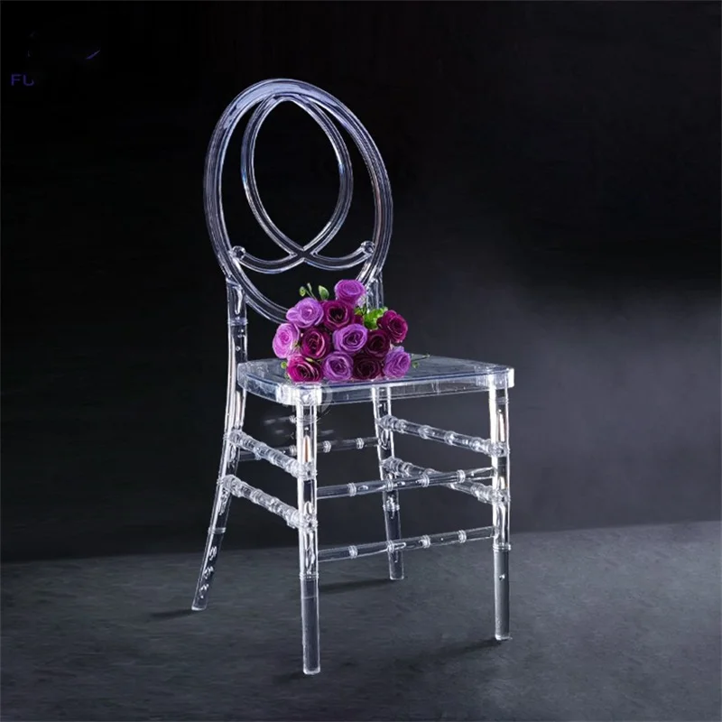 4 Pcs Crystal Chair Wedding Venue Layout Alec Party Decoração Large Banquete Stool