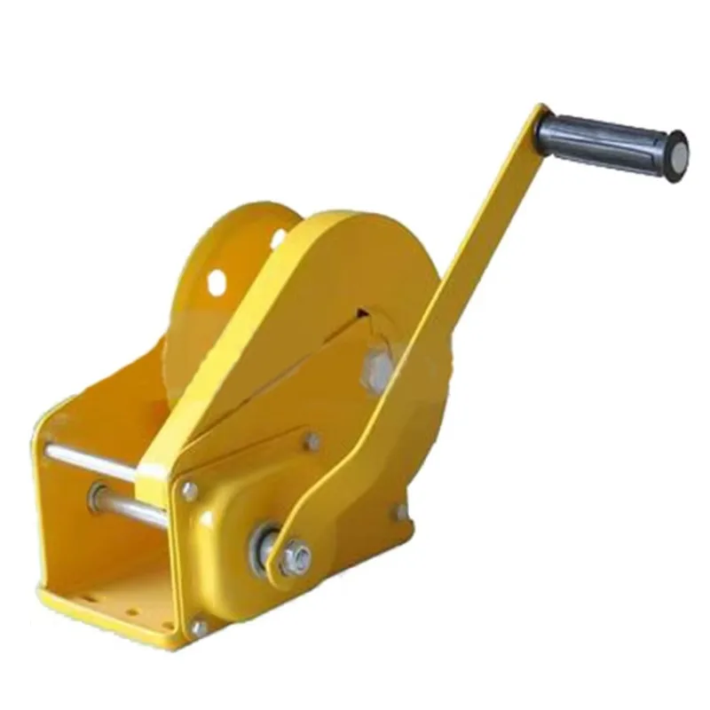 2024 Hot Sale 2600lb and 15m Wire Rope Hand Winch  Portable Mini Hand Winch Self-locking Lifting Winch