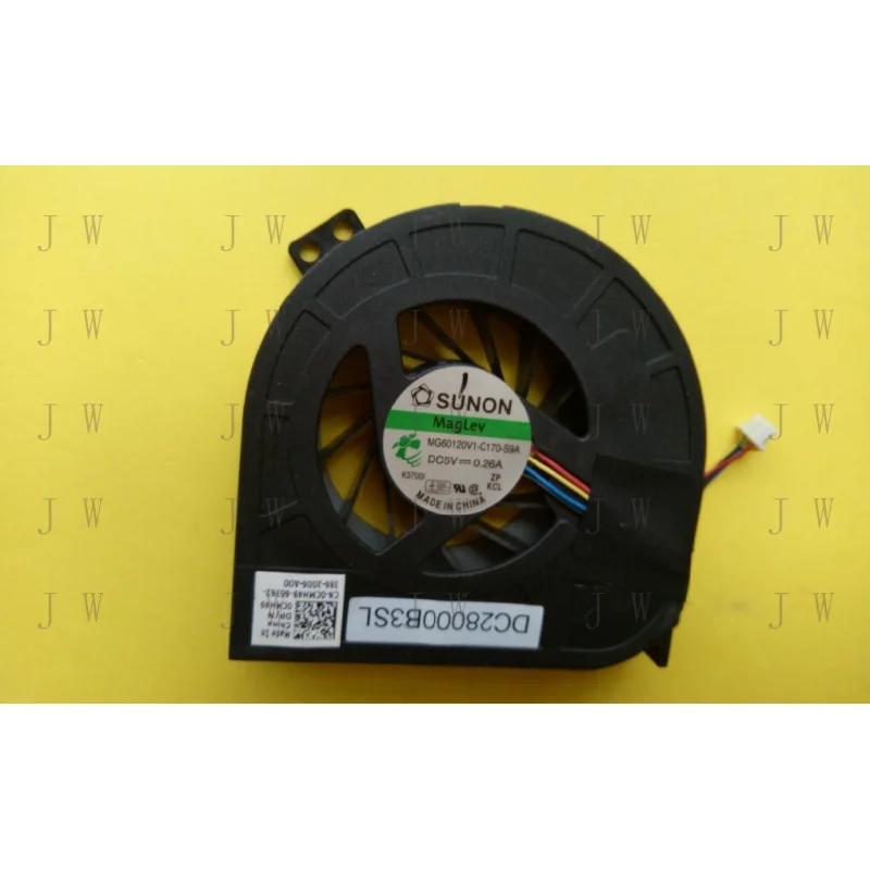 DDW   For Dell Precision M4700 M4800  0CMH49 CPU Fan 01G40N GPU Cooling Fan  L+R