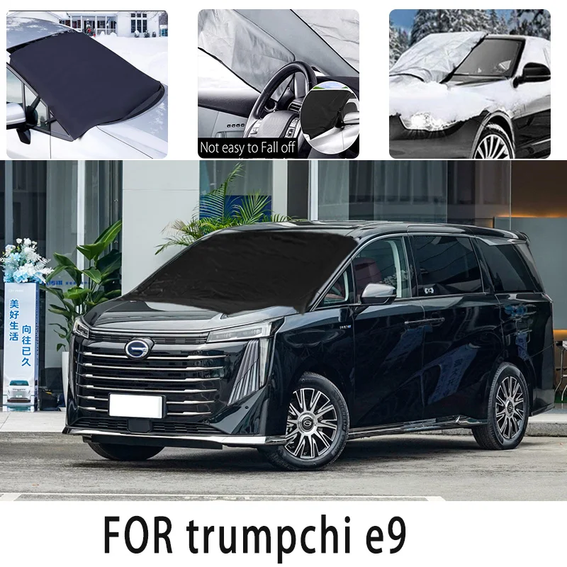 

Carsnow cover front coverfor trumpchi e9 snowprotection heat insulation shade Sunscreen wind Frost prevention car accessories