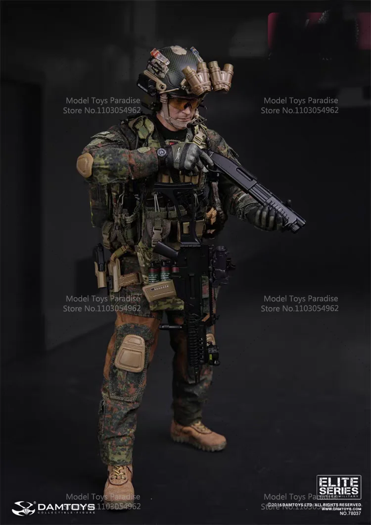 DAMTOYS 78037 1/6 Collectible Toys Remote Reconnaissance Patrol Assault Personnel Soldier Full Set 12'' Action Figure Model Gift