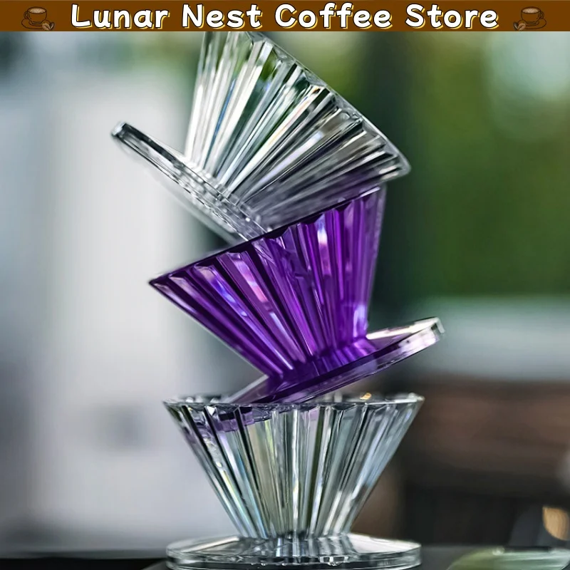 New Mavo Hand Brew Coffee Dripper Set Glass V60 Filter Cup Pour Over Coffee Maker For Home Office Barista Gift For Coffee Lovers