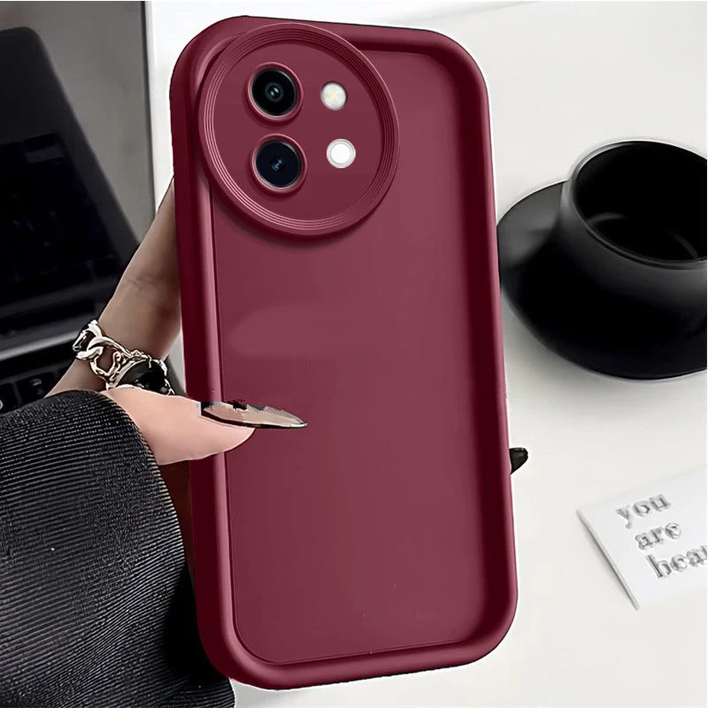 For Vivo Y38 5G Case Vivo Y58 5G Phone Case Vivo T3X 5G Matte Back Cover Skin Feel Protection Shockproof case