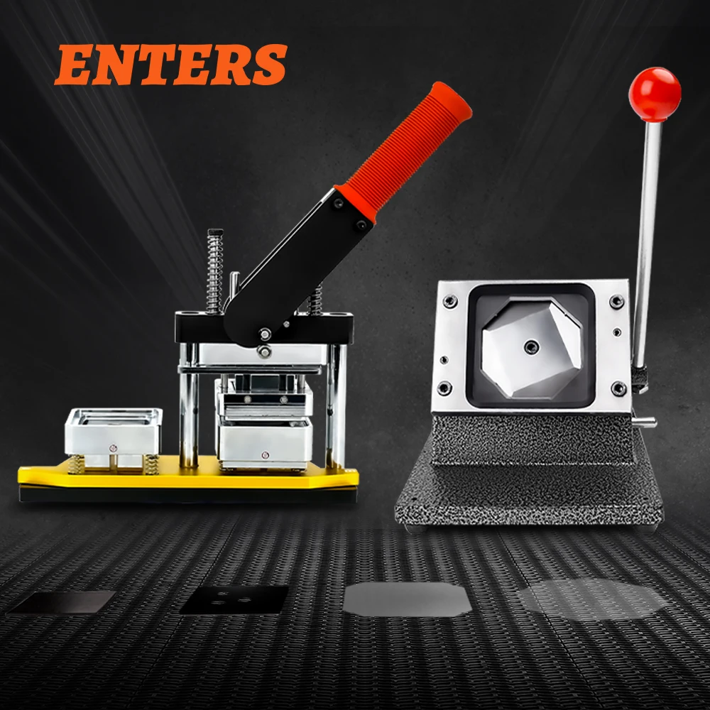 

2*2" Square Fridge Magnet Maker Machine 50*50mm DIY Photo Magnet Making KIT Button Maker Creative Refrigerator Stickers