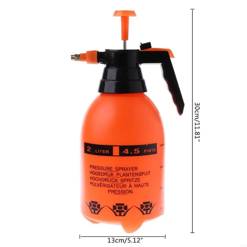 A70F Portable 2.0L Chemical Sprayer Pressure Garden Spray Bottle Handheld Sprayer