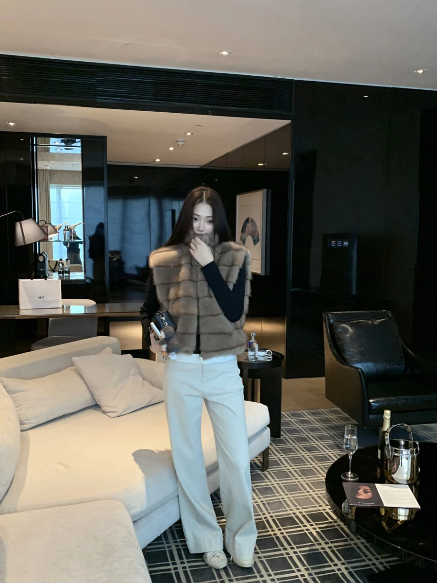 

Женские джинсы цвета хаки с высокой талией, прямые, облегающие, осенне-зимние, новые, свободные, широкие, в пол