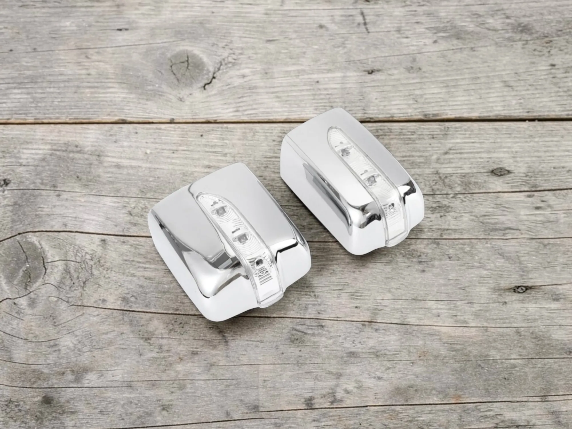 

1 пара хромированных накладок на боковые зеркала премиум-класса со светодиодными указателями поворота для Mercedes-Benz W124 260E и 300E – подходит для моделей с указателями поворота