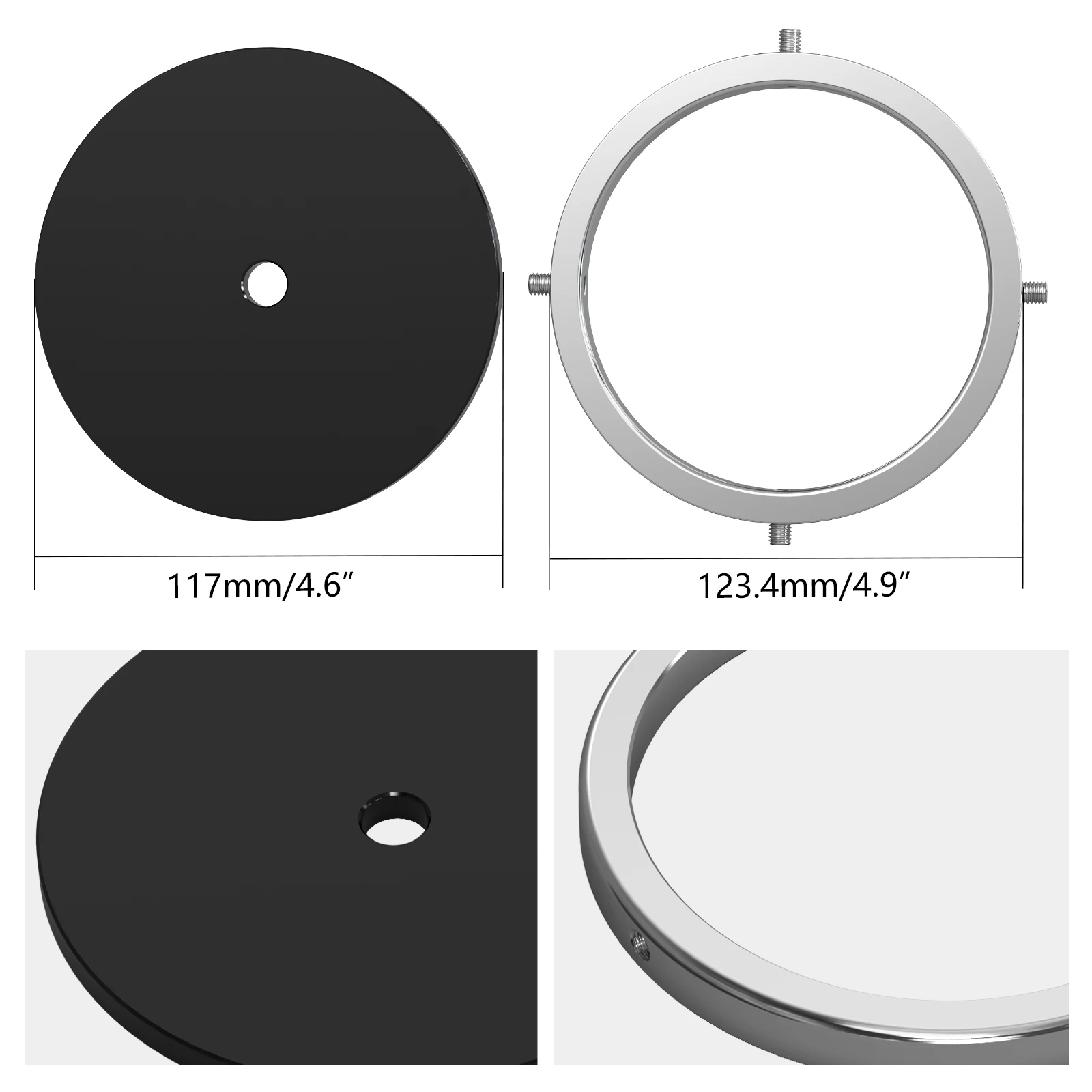 For KTM EXC 300 2023 Motorcycle 10 Ounces Flywheel Weight Circle EXC 250 XC-W 300 TPi 2023 XC 250 XC-W 300 Six Days 2017-2022