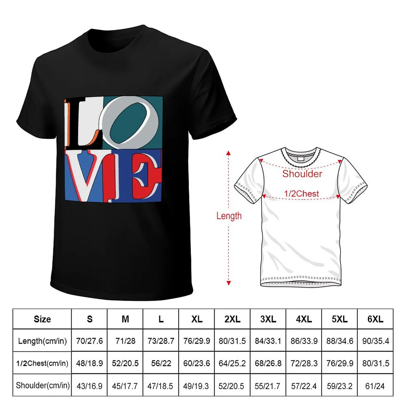 Philly Love Sports T-Shirt Simple Graphic Design T-Shirt