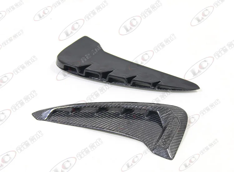 Fit for 14-18 BMW X5 carbon fiber leaf plate decoration x5f15 body wing side air outlet modification