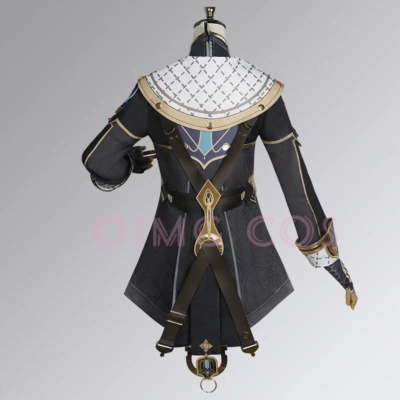 Freminet Costume Cosplay Genshin Impact Carnival Uniform Wig Anime Halloween Costumes Women Game