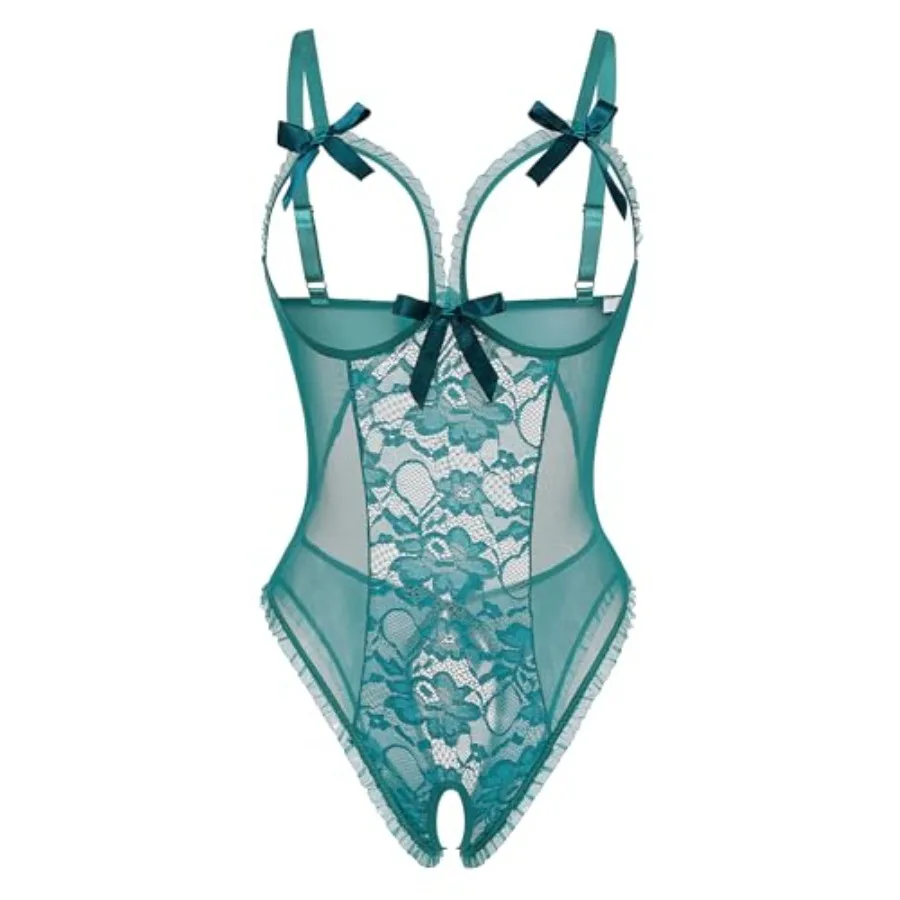 

Avidlove Sexy Lingerie for Women One Pcs Lace Babydoll Sleepwear Bodysuit
