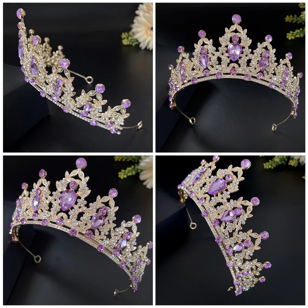 

1 set Crown Necklace Earrings Set Bridal Jewelry For Wedding Birthday Christmas Bride Accessories Tiara Bridesmaid Jewelry Set