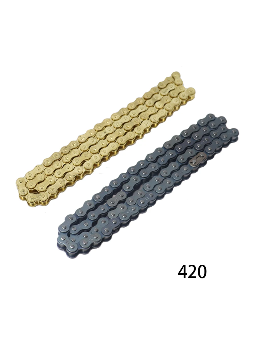 AliExpress GTBMT Motorcycle 420 Chains 76/108/120/140 Links Drive Chain Link For 50cc 70cc 90cc 110cc 125cc Pit Dirt Bike Scooter ATV Buggy Quad