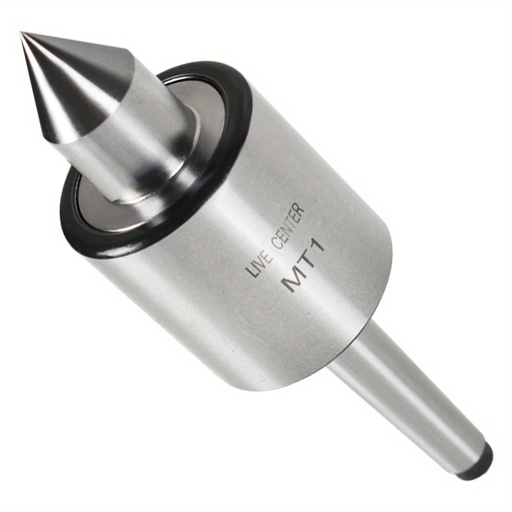 متوسطة التحمل Live Center MT1 Center Morse Taper 1MT مناسبة لأعمال مخرطة الخشب والمعادن