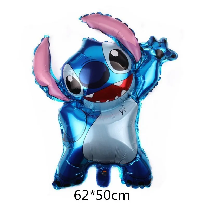 Cartoon Anime Lilo & Stitch Theme Party Decoration Supplies Package Latex Aluminum Film Balloon Children's Classic Toys