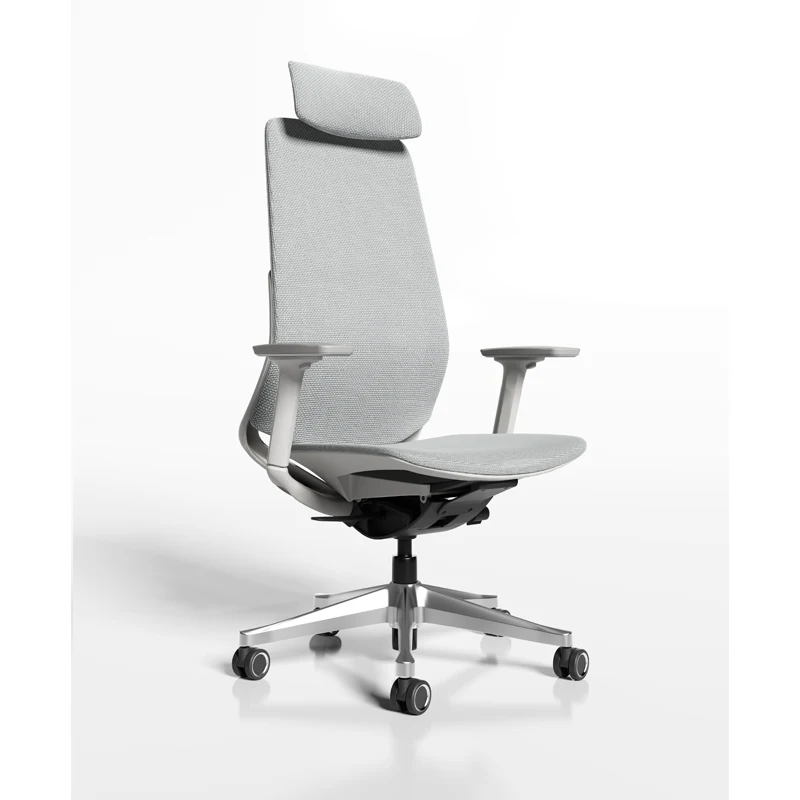 

Новый дизайн, поворотный вращающийся менеджер с высокой спинкой, сетчатый стул из искусственной кожи, эргономичный офисный стул