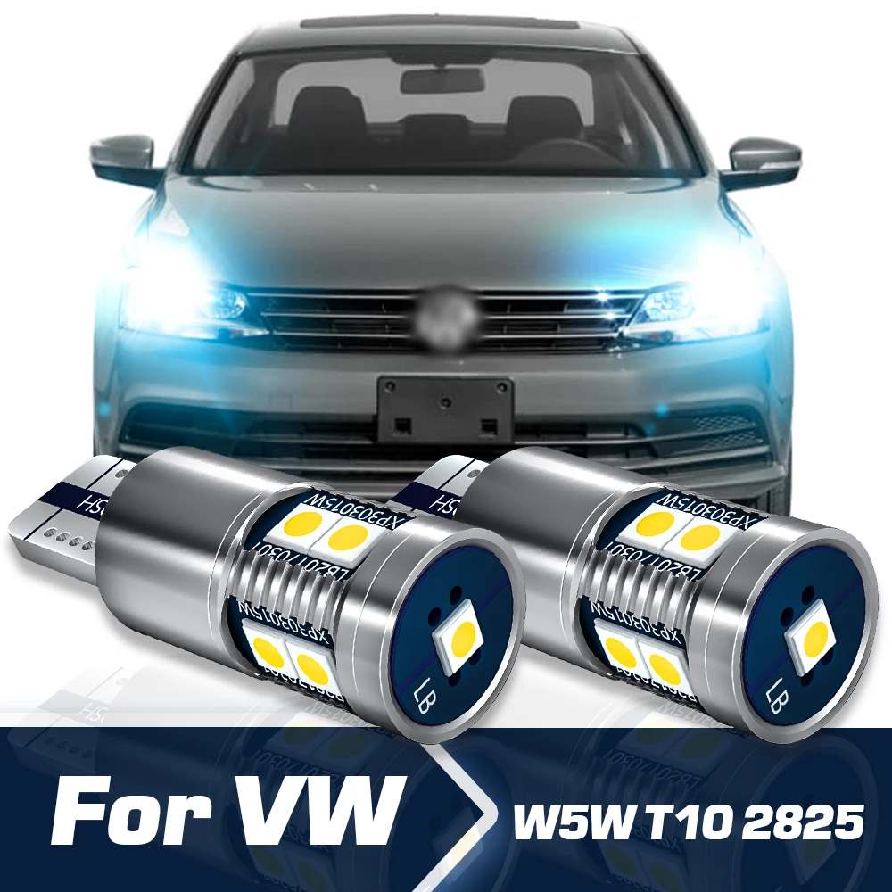 

Parking Light 2x LED Clearance Bulb Canbus W5W T10 For VW Golf mk3 4 mk5 6 Beetle EOS Fox Jetta Multivan Routan Phaeton Santana