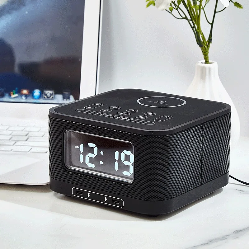 Wireless charging Fast charging Bluetooth speaker High volume alarm clock Audio radio USB Hotel dedicated HS1PD