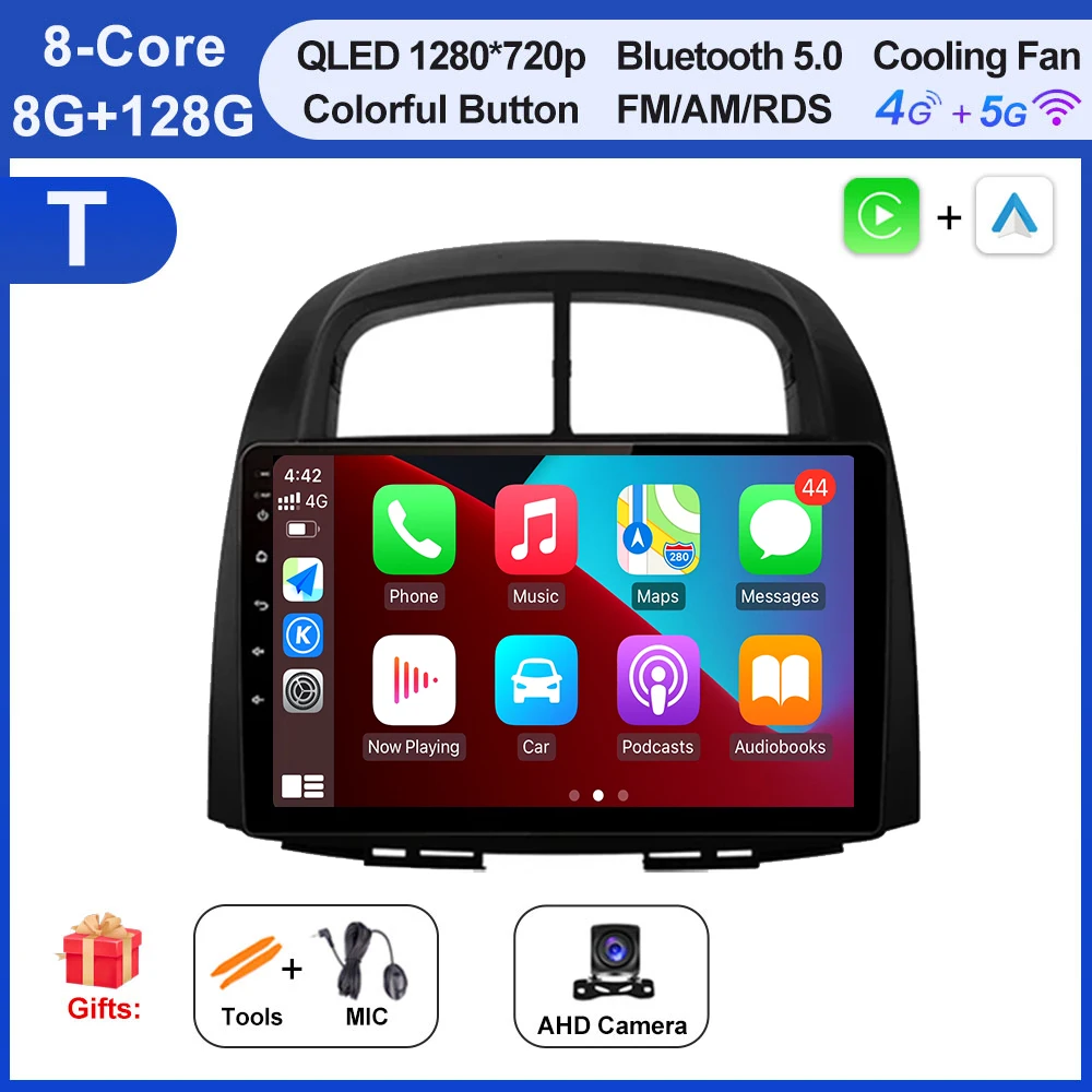 Draadloze CarPlay Android Auto Radio Auto Multimedia GPS Video Voor Subaru Justy Toyota Passo Daihatsu Boon Sirion 2007-2013 tool