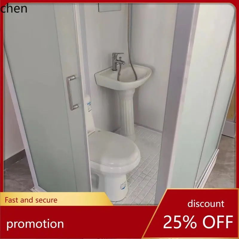 

HT Интегрированная душевая комната Водонепроницаемая Большое пространство Универсальная ванная комната Сухое и влажное разделение Встроенная ванная комната Простая установка