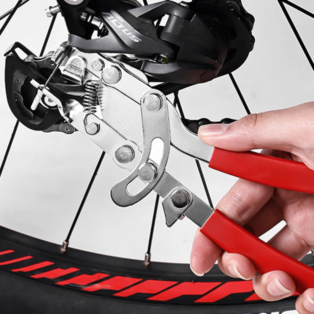 Cycling Puller Carbon Steel Cable Stretcher Heavy Duty Bicycle Cycling Cable Plier Cutter with Thumb Lock Bicycle Repair Tools