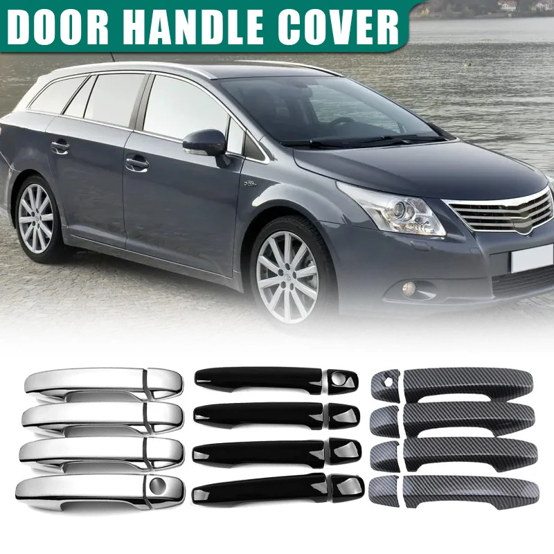 

For 09-18 Toyota Avensis T270 Door Handle Decorative Door Bowl Handle Scratch Resistant Accessories