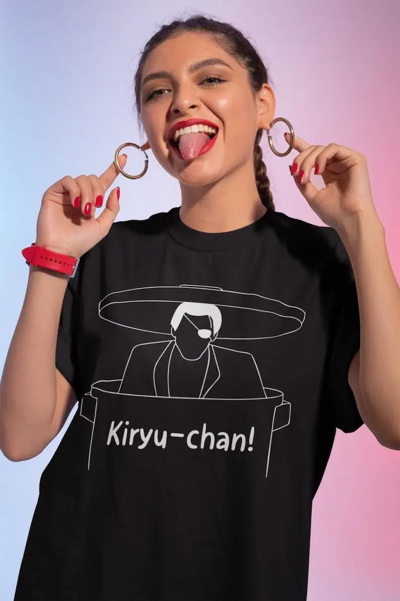 Yakuza Majima Everywhere Unisex Tee - Kiryu-Chan Videogame Quote Graphic Shirt