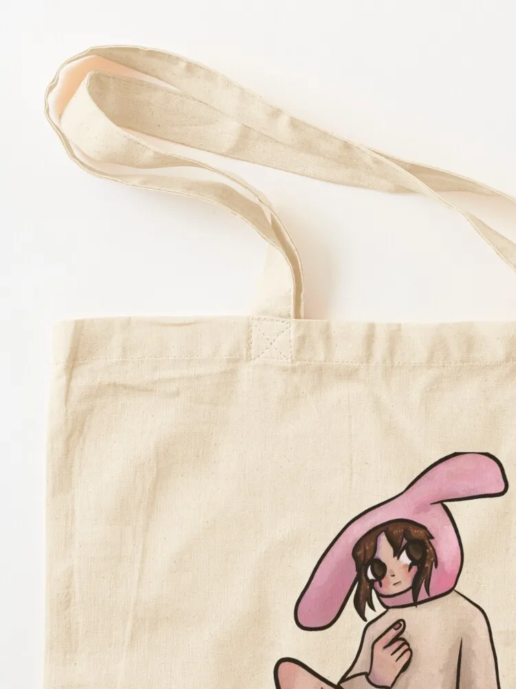 bunny boy Tote Bag tote bag university cute pouch bag women shopping logo