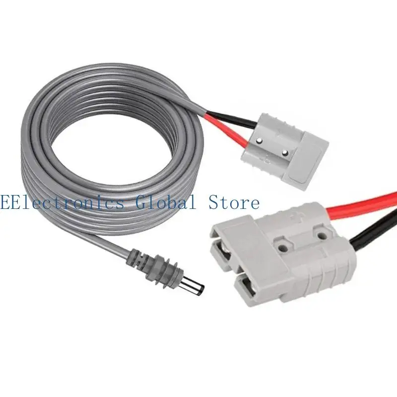 462B Mini Unit Battery Cable with 50A End, Soft Silicone Cover and Device-Side End for Daily Field Carry Travel Use