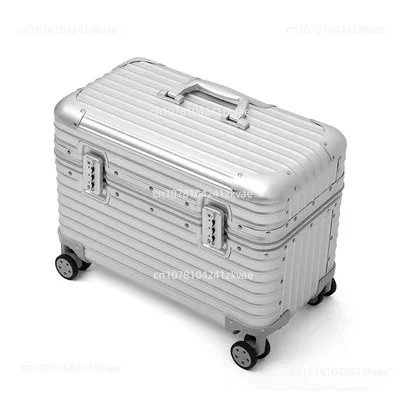 Travel Bags Business Carry On Aluminium Pilot Case Luggage Suitcases Trolley Pilot Case