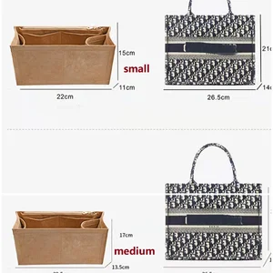 Internal Sale Stipendium nur】 Taschen Organisieren von Insertion für Dior Book Tote Organizer Divisor Shaper Fach Internal Forro 6 Hauptverkäufe Arina Grande Parfüm - №6
