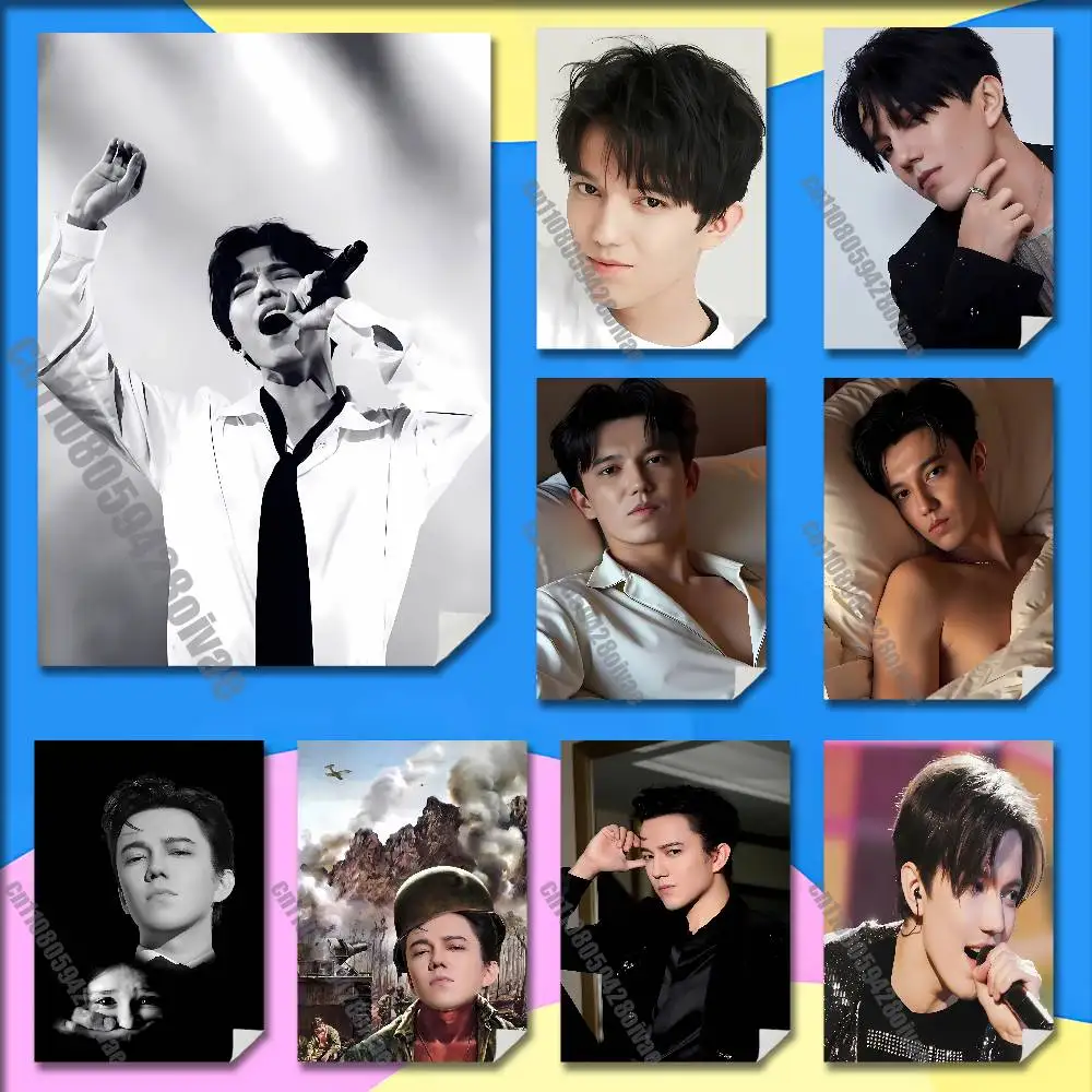 D-Dimash K-Kudaibergen Poster Sticker For Home Decoration 10x15cm Self-adhesive Souvenirs Playbill Cover