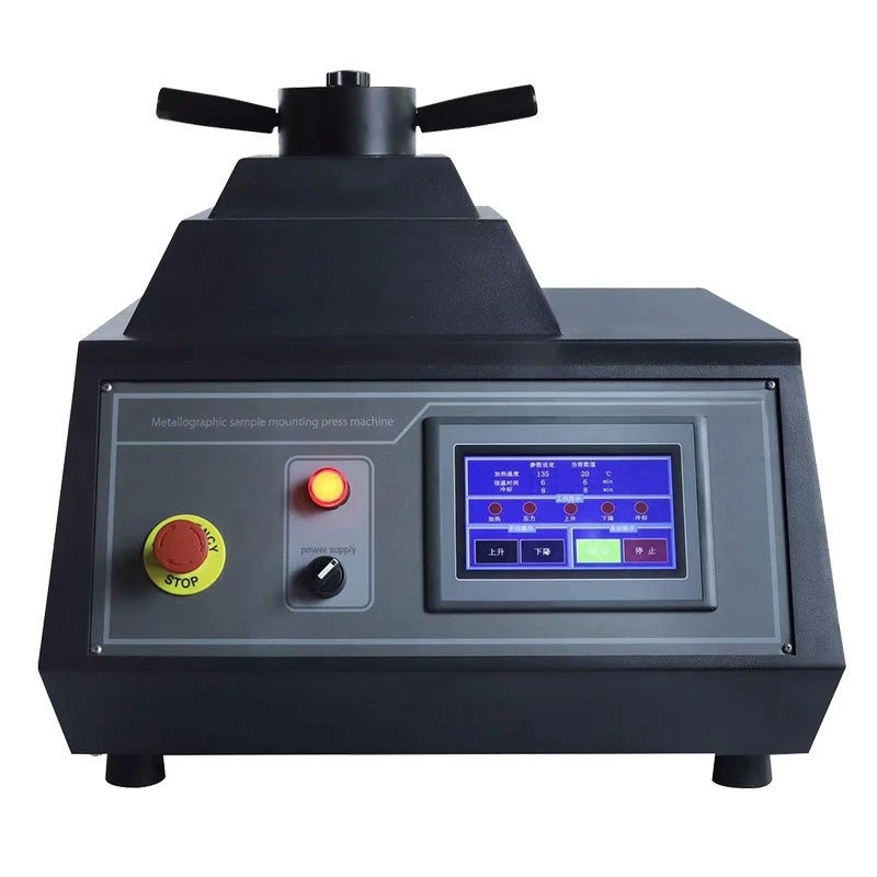 Specimen inlay machine Automatic sample making cutting grinding and polishing pre-polishing machine