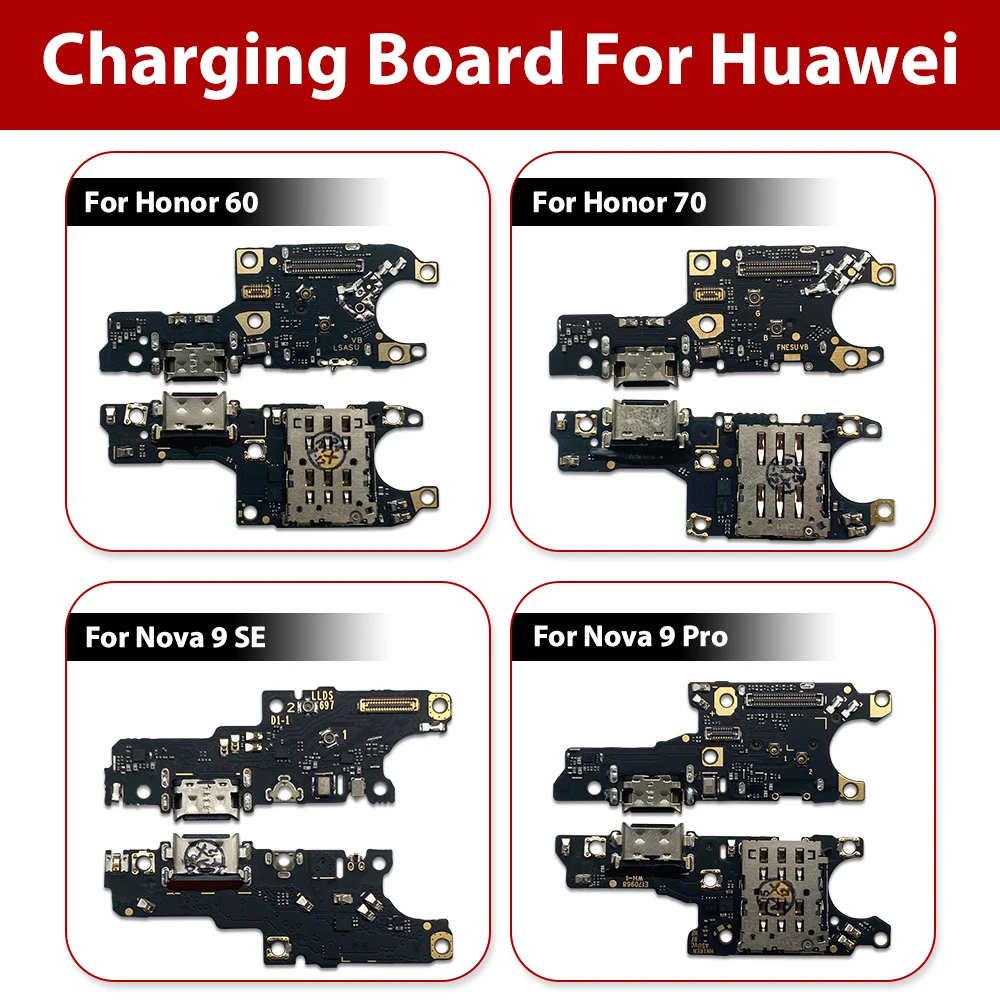 20pcs-usb-charging-port-board-flex-cable-connector-parts-for-huawei-honor-60-70-nova-8-9-pro-9-se-12-se-y60-y61-y70-plus-y71-y72
