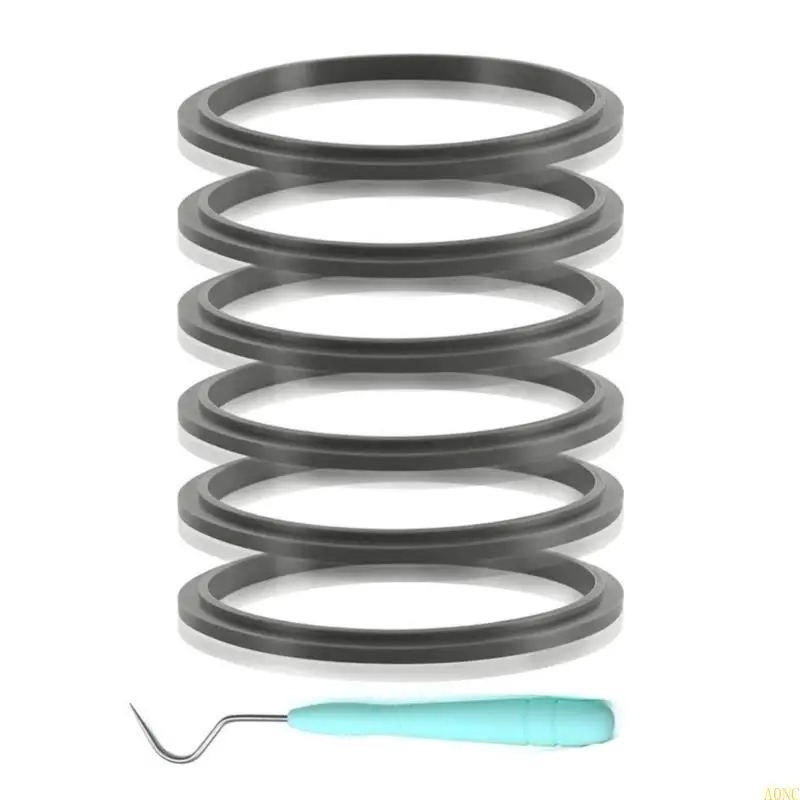 A0NC Juicer Extractor Blade مع حلقات ختم المطاط ختم عصير ختم حلقة ختم لملحقات NB900W/600W الخلاط