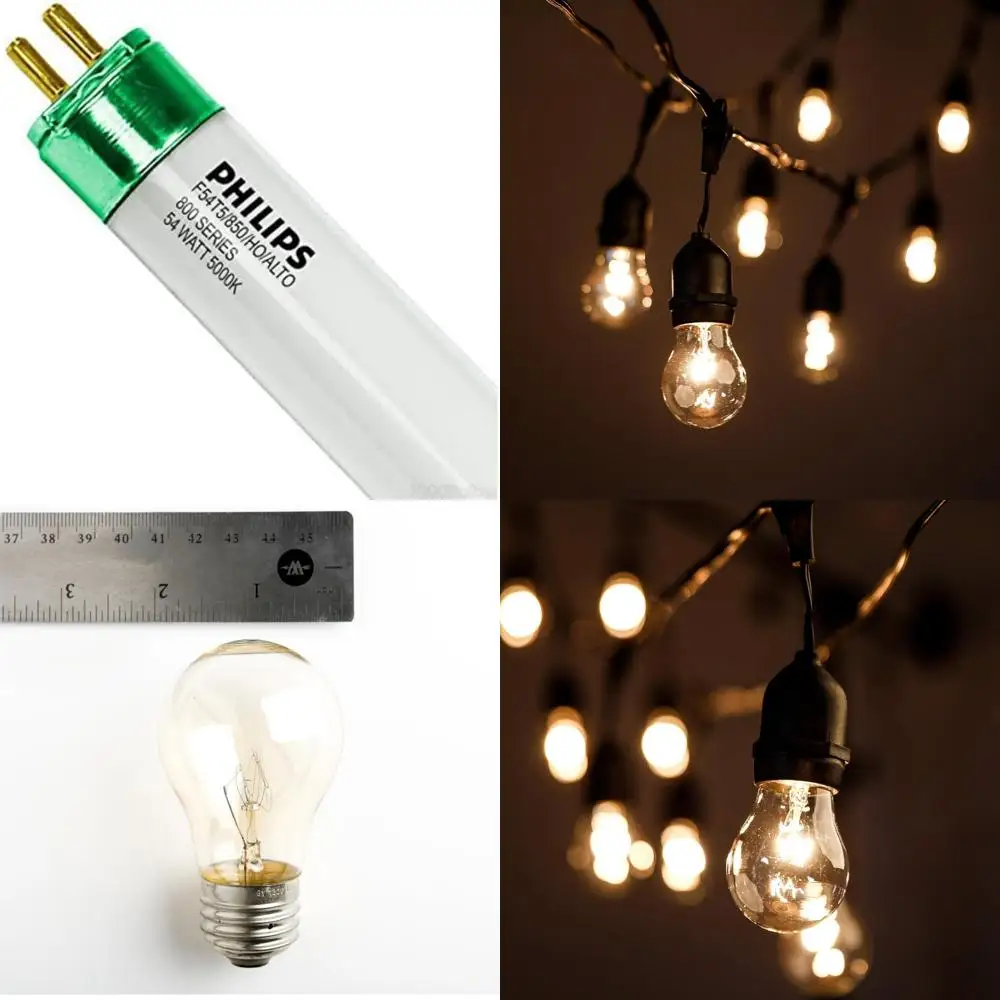 

High Output T5 54 Watt 5000K 4 Feet Long Fluorescent Light Bulb ALTO Series 40 Pack