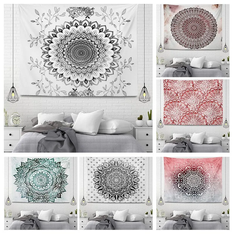 Home decoration Wall tapestry aesthetic room boho Macrame accessories wall hanging fabric autumn decor vintage Bedroom mandala