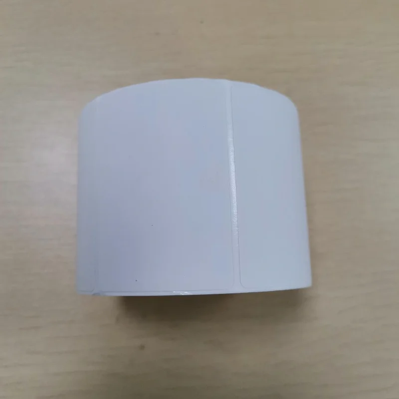 1 roll Adhesive Thermal Label Sticker Paper Label Printer Stickers Supermarket Blank White Labels 58mm*40mm 700 sheets/roll