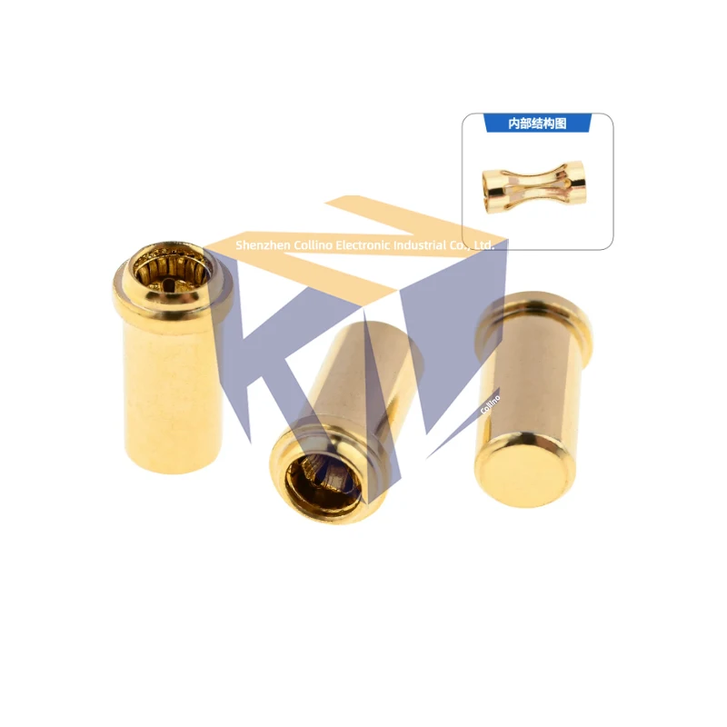 10pcs 4R electrochemical sensor socket pin terminal connector, compatible with φ1.5 male pin cap spring socket and copper base