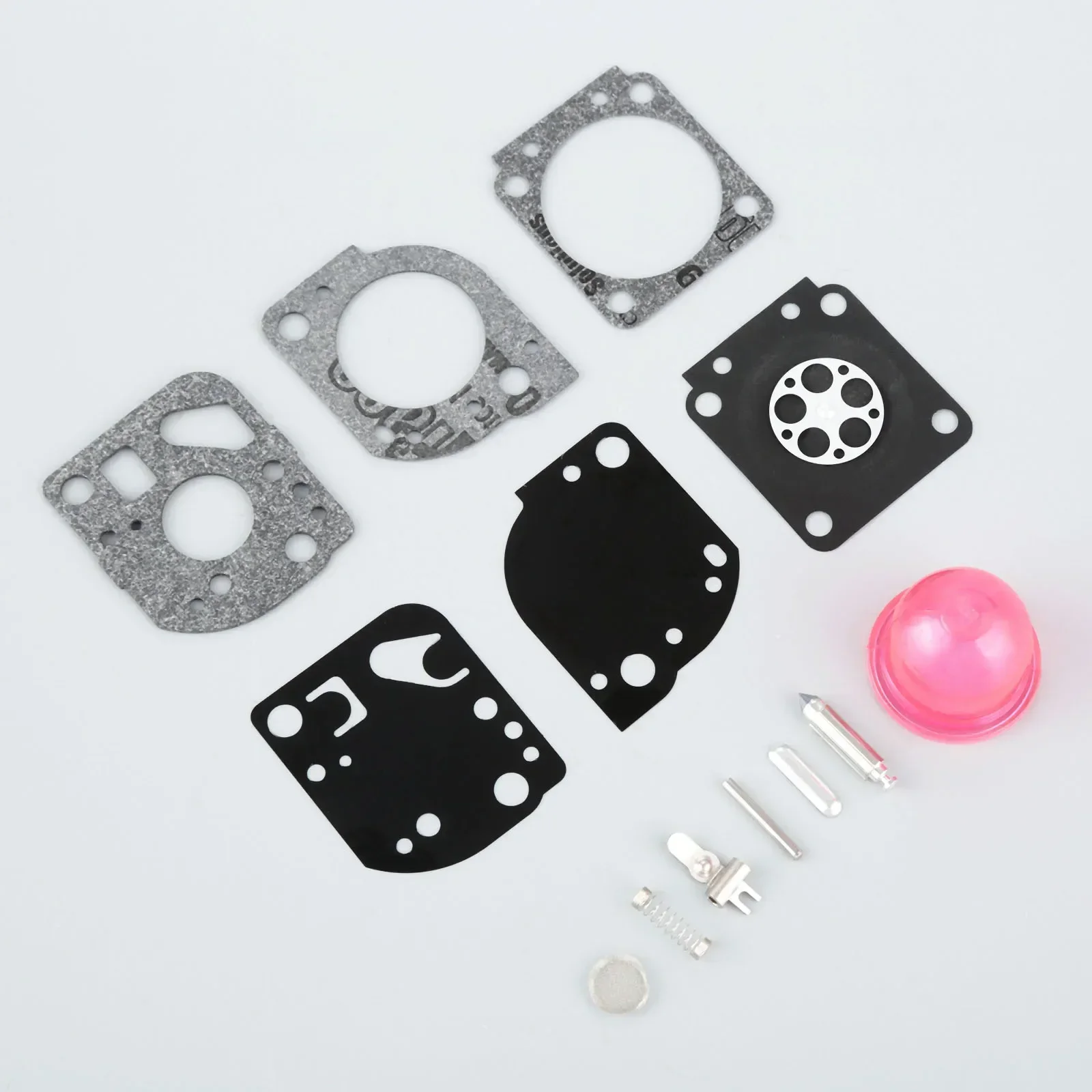 1Set Carburetor Diaphragm Rebuild Kit for Zama RB-117 530071811 C1U-W19 Carb PP025 PP26E PP125 325 SM705 706 Pole Pruner PP258TP