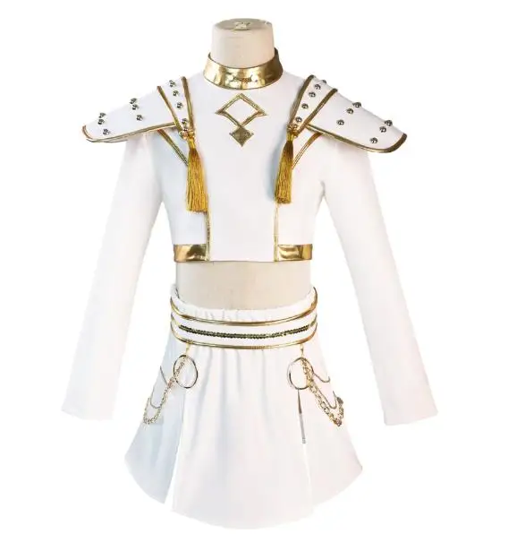 أطفال Kpop الشيطان هنتر هنتر رومي ميلا zuoyi تأثيري حلي الأسود والذهب مجموعة الأطفال فتاة المعبود لعب الأدوار زي