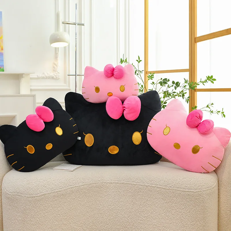 

New 65cm Hello Kitty Couple Hug Pillow Plush Toys Children'S Companion Doll Cushion Room Decoration Girl Holiday Gifts