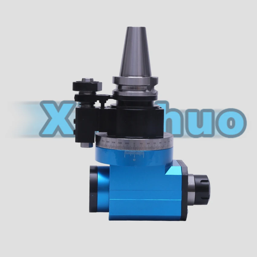 SK50/BT40 Multi-angle Milling Head, Right-angle Milling Head For Machine Milling Head AG90-Er16 ER32 90-degree Machining Center