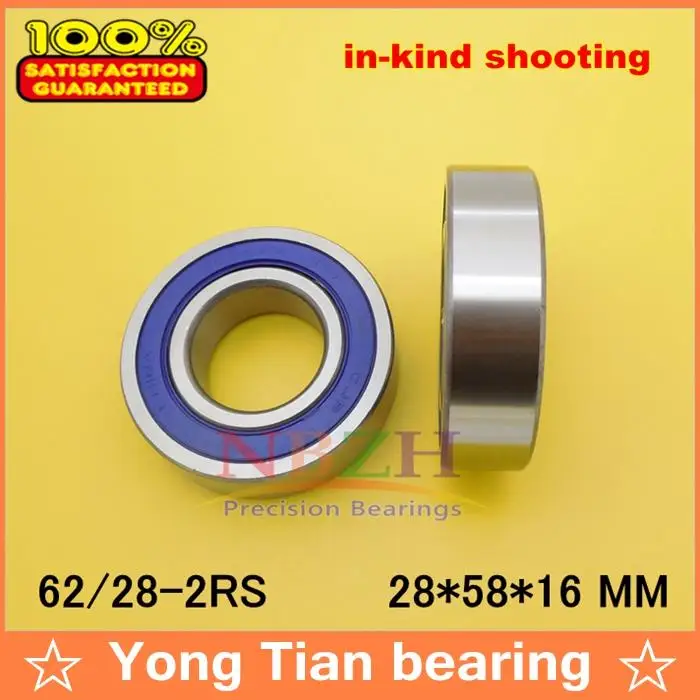 NBZH bearingHigh Quality Non-standard Bearing 62/28 62/28-2RS 28*58*16 Mm Deep Groove Ball Bearing