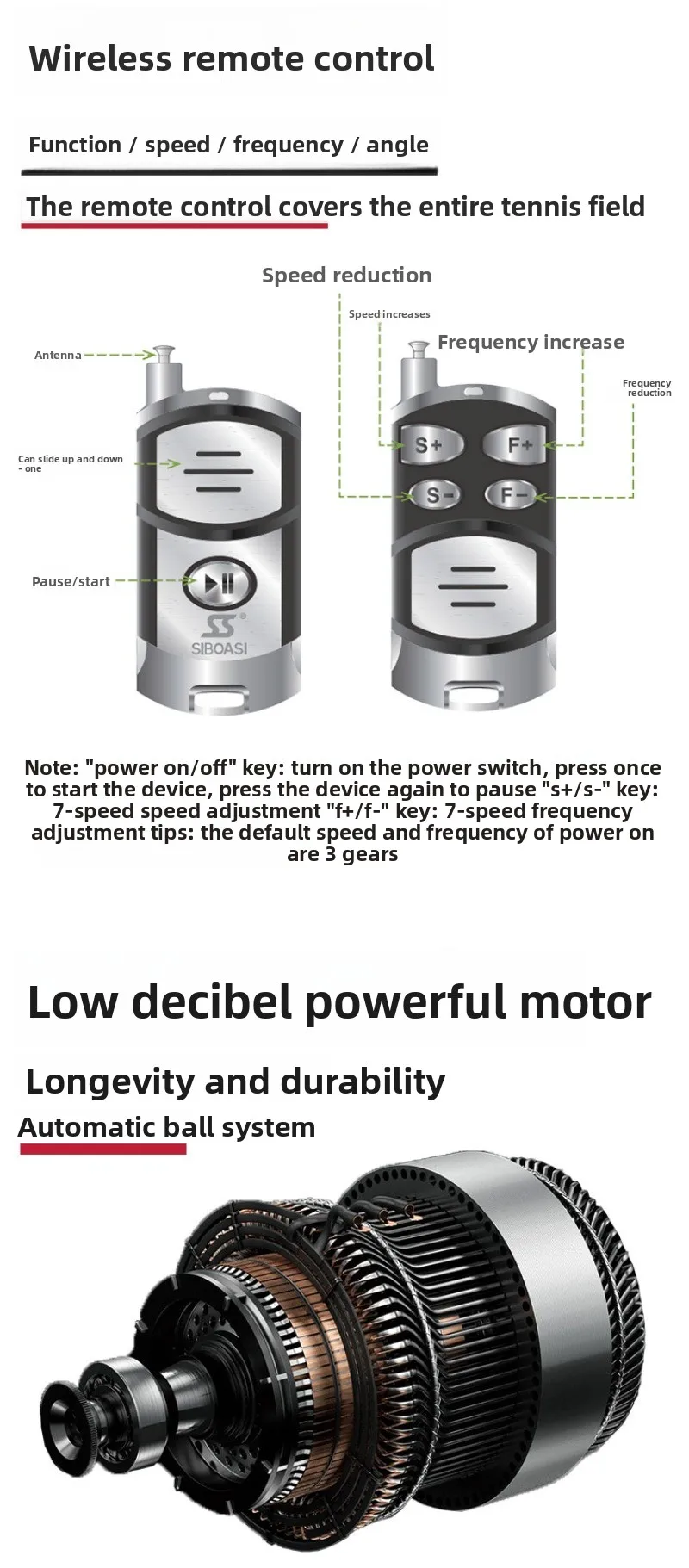Intelligent Automatic Mini Small Tennis Service Machine Trainer Portable Service Machine